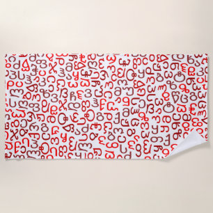 Serviette De Plage géorgien