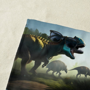 Serviette De Plage Giganotosaurus Dinosaures
