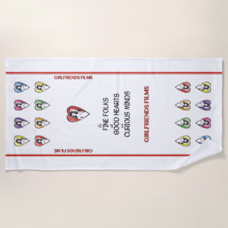 Serviette De Plage Girlfriend Films Beach Towne