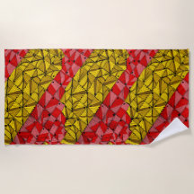 Golden Geometry Stripes - Luxe Abstrait