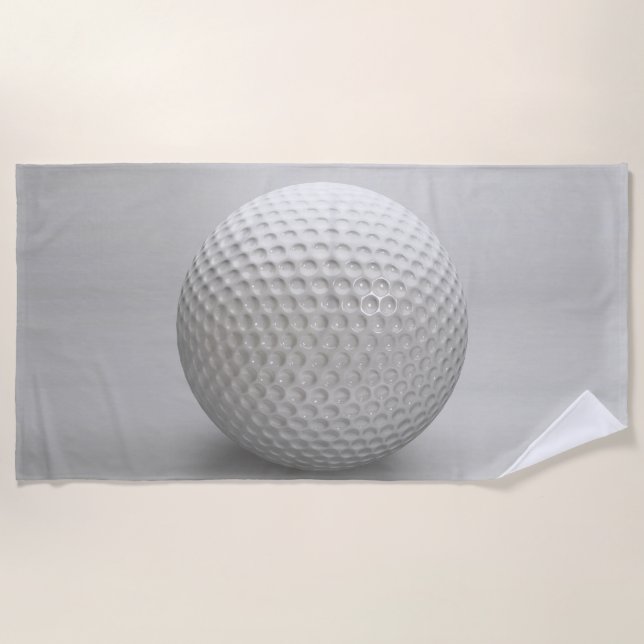 Serviette De Plage Golf Ball Sport (Devant)