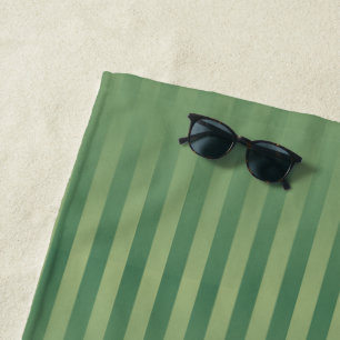 Serviette De Plage Gradient vert Vintage simple en osage