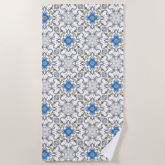 Serviette De Plage Grand Danois  (Devant)