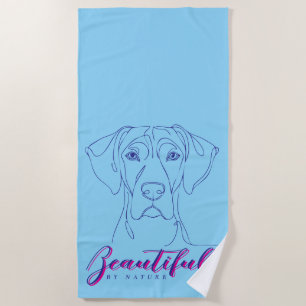 Serviette De Plage Grand Danois Steampunk  