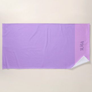 Serviette De Plage Granny pourpre