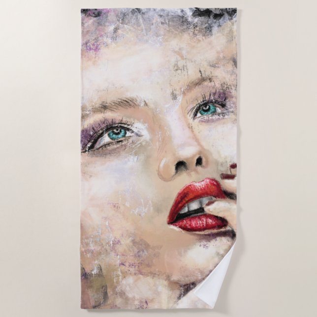 Serviette De Plage Green Eyed (Devant)
