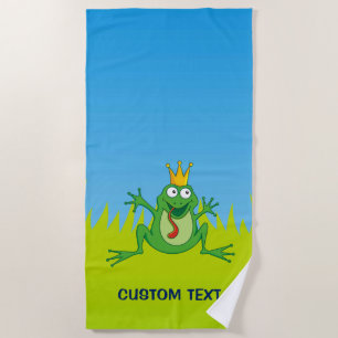 Serviette De Plage Grenouille