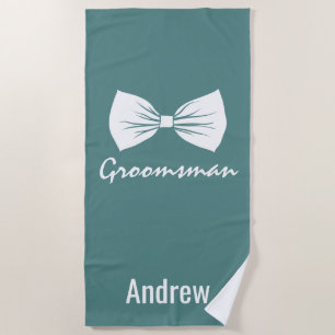 Serviette De Plage Groomsman
