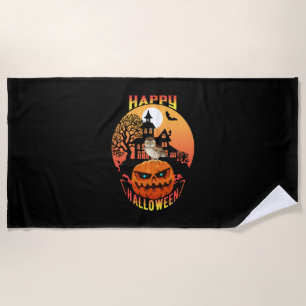 Serviette De Plage Halloween