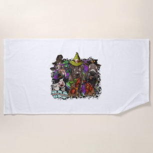 Serviette De Plage Halloween animal