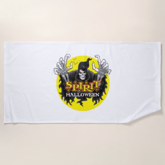 Serviette De Plage Halloween de l'esprit