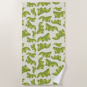 Serviette De Plage Happy Gator