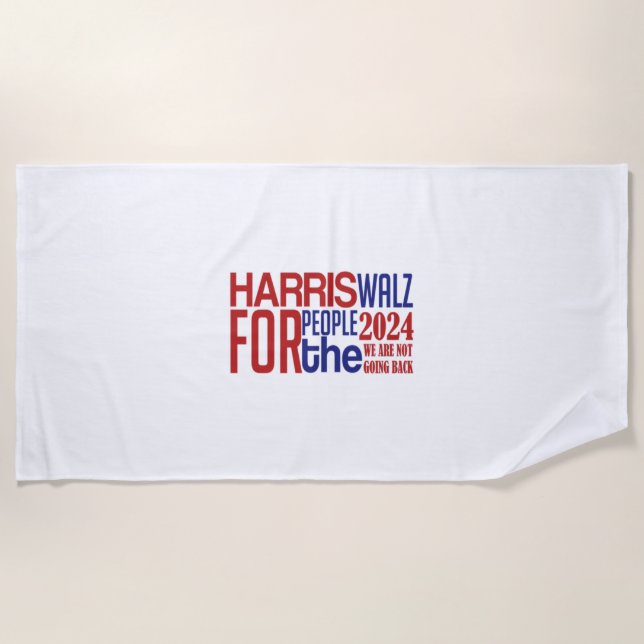 Serviette De Plage harris walz (Devant)