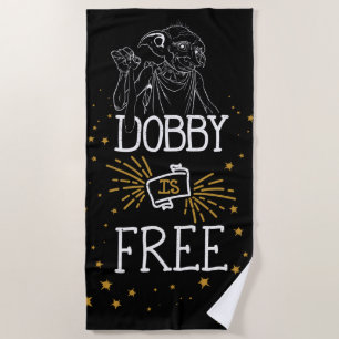 Serviette De Plage Harry Potter   Dobby est libre