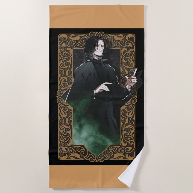 Serviette De Plage HARRY POTTER™ | Graphique de cadre de bande d'Anim (Devant)