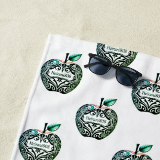 Serviette De Plage Heirani808 Island Tropical Tribal Apple Blanket