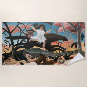 Serviette De Plage Henri Rousseau - La guerre