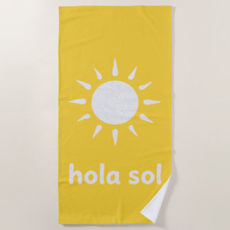Serviette De Plage Hola Sol