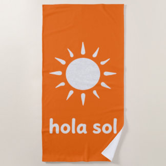 Serviette De Plage Hola Sol