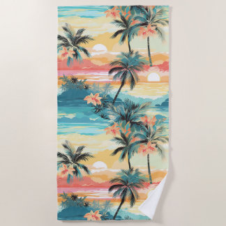 Serviette De Plage Horizon Douce Île