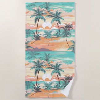Serviette De Plage Horizon Douce Île