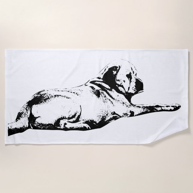 Serviette De Plage Horizons à portée (Devant)
