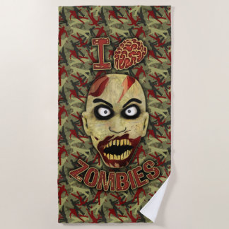 Serviette De Plage I zombis de cerveau