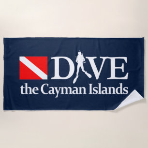 Serviette De Plage Îles Caïmans DV4