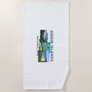 Serviette De Plage Îles Vierges d'ABH