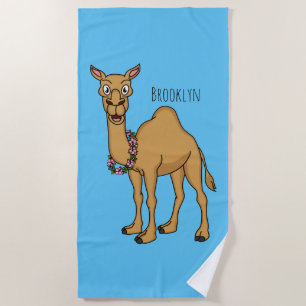 Serviette De Plage Illustration de dromadaire