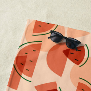 Serviette De Plage Impression de pastèque