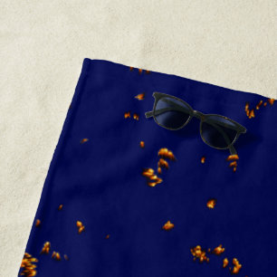 Serviette De Plage Incendies Incendies Superposer Votre Photo Feu de