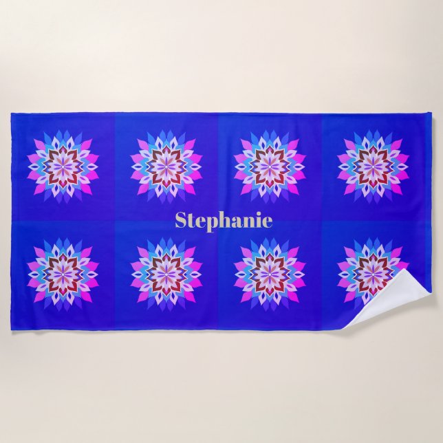 Serviette De Plage Indiana Colorburst  (Devant)