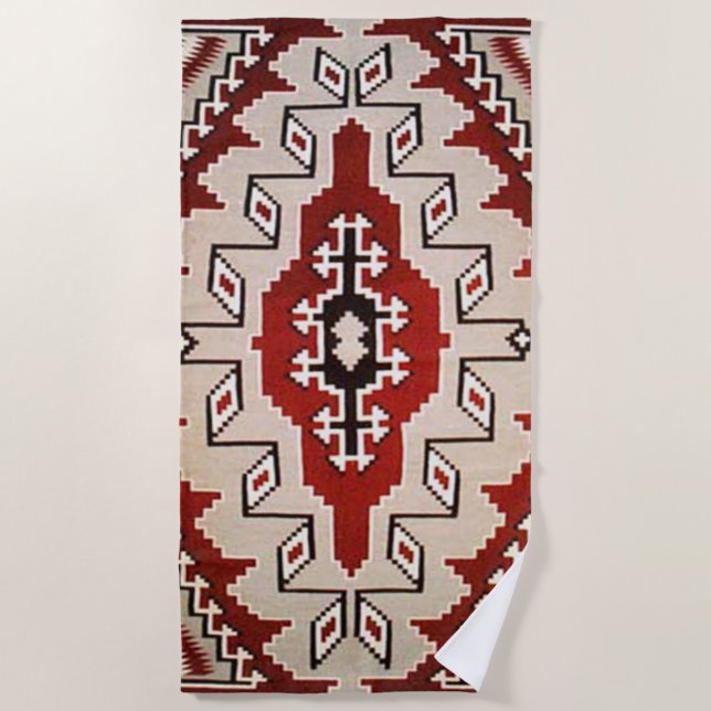 SERVIETTE DE PLAGE INDIEN BLANKET (Devant)