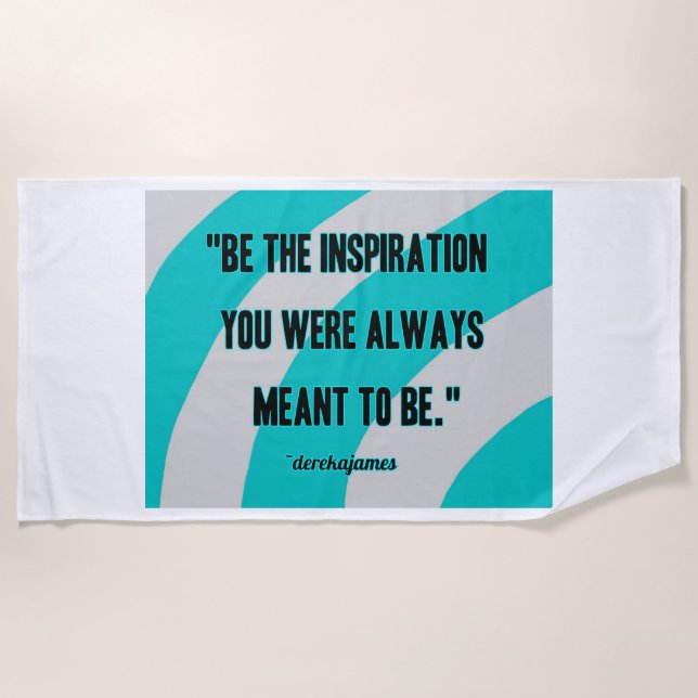 Serviette De Plage Inspiration Beach Towel (Devant)