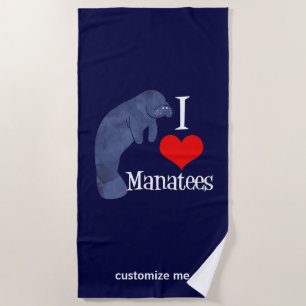 Serviette De Plage J'aime les lamates