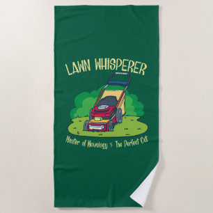 Serviette De Plage Jardin Jardin de la tondeuse de pelouse Whisperer