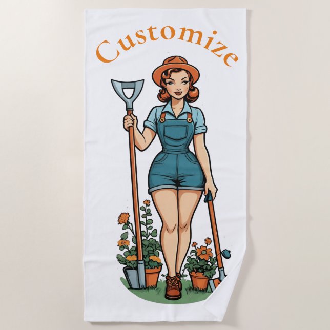 Serviette De Plage Jardin Thunder_Cove (Devant)