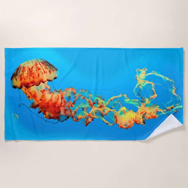 serviette de plage JELLYFISH (Devant)