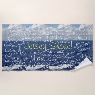 Serviette De Plage Jersey Shore Choses à Faire