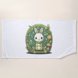 Serviette De Plage Joli lapin