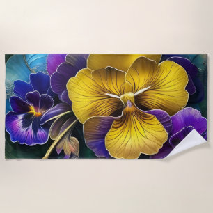 Serviette De Plage Jolies lampes d'art