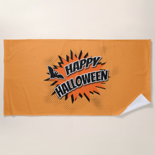 Serviette De Plage Joyeux Halloween