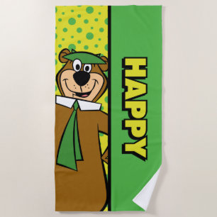 Serviette De Plage Joyeux Yogi Bear