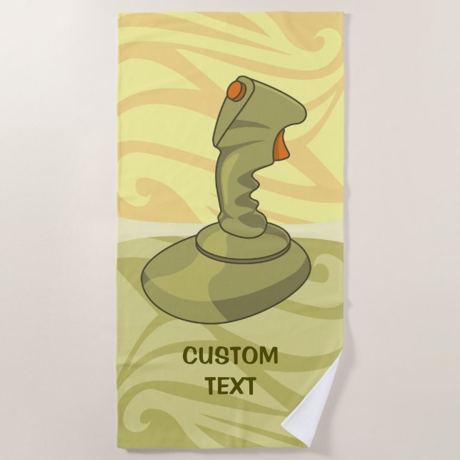 Serviette De Plage Joystick (Devant)