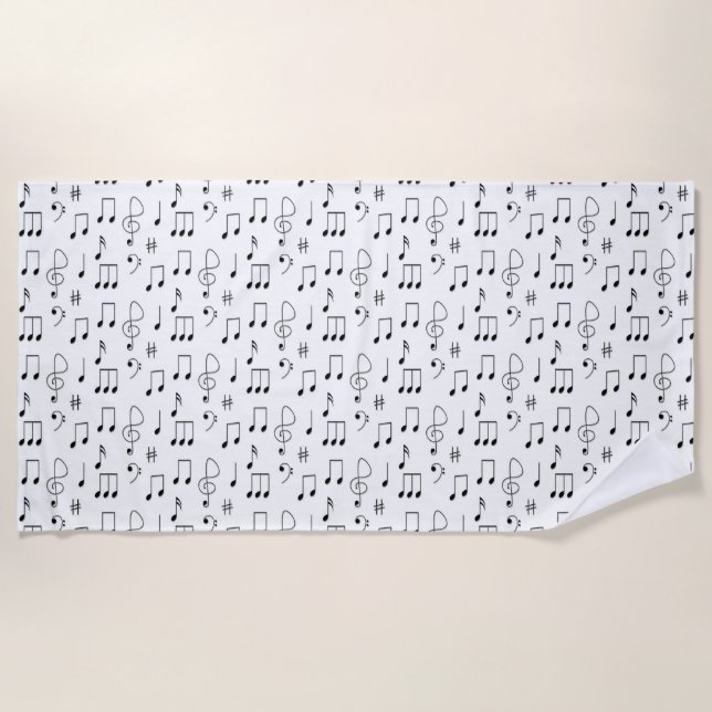 Serviette De Plage Juste Noté (Devant)
