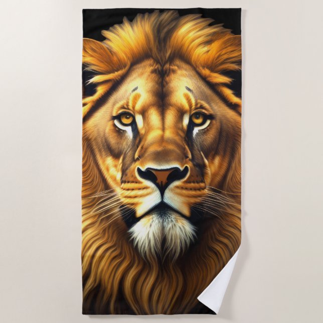 Serviette De Plage Kaying Lion (Devant)