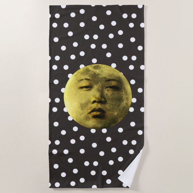 Serviette De Plage Kim Jong Moon Drôle (Devant)