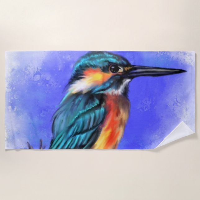 serviette de plage Kingfisher (Devant)
