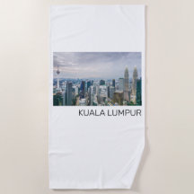 Kuala Lumpur Malaisie Skyline Souvenir Vintage